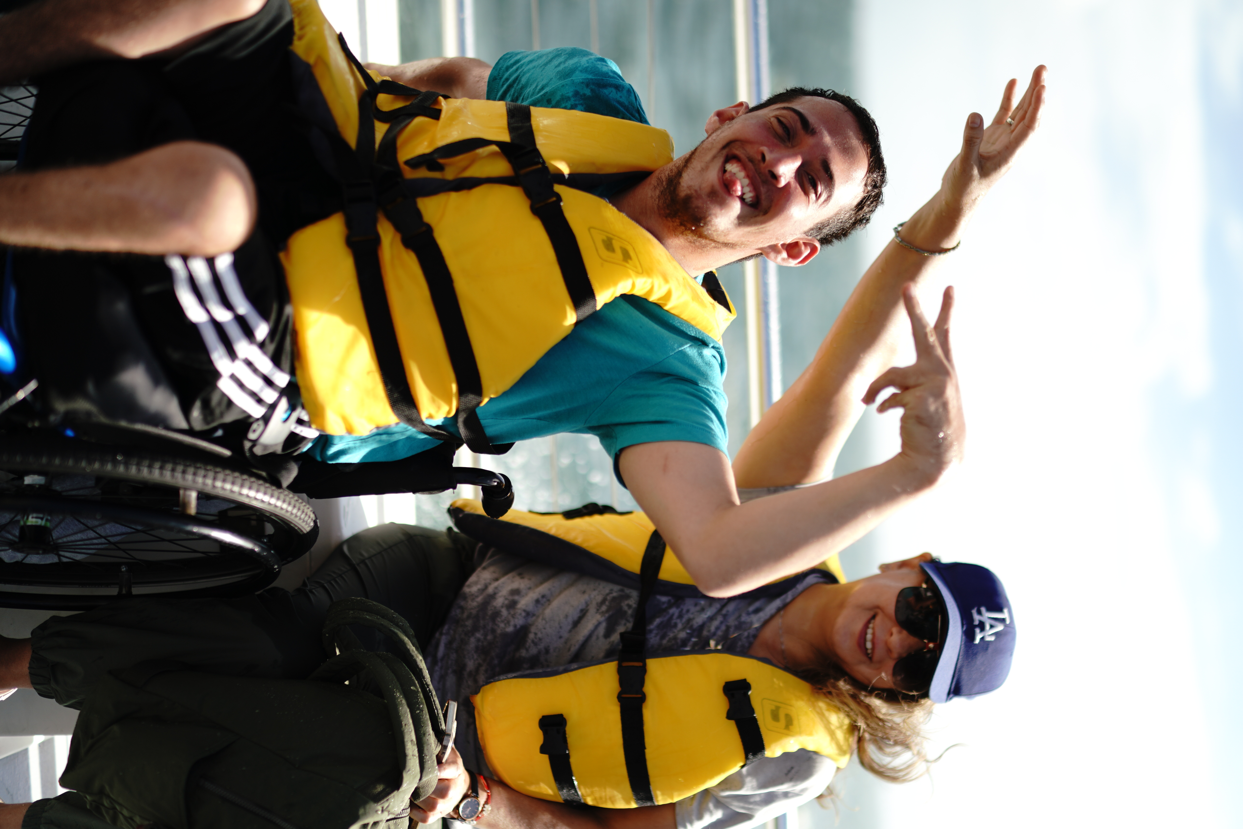 SALM Inclusive Bay Day participants enjoying inclusive water sports at Shake-A-Leg Miami