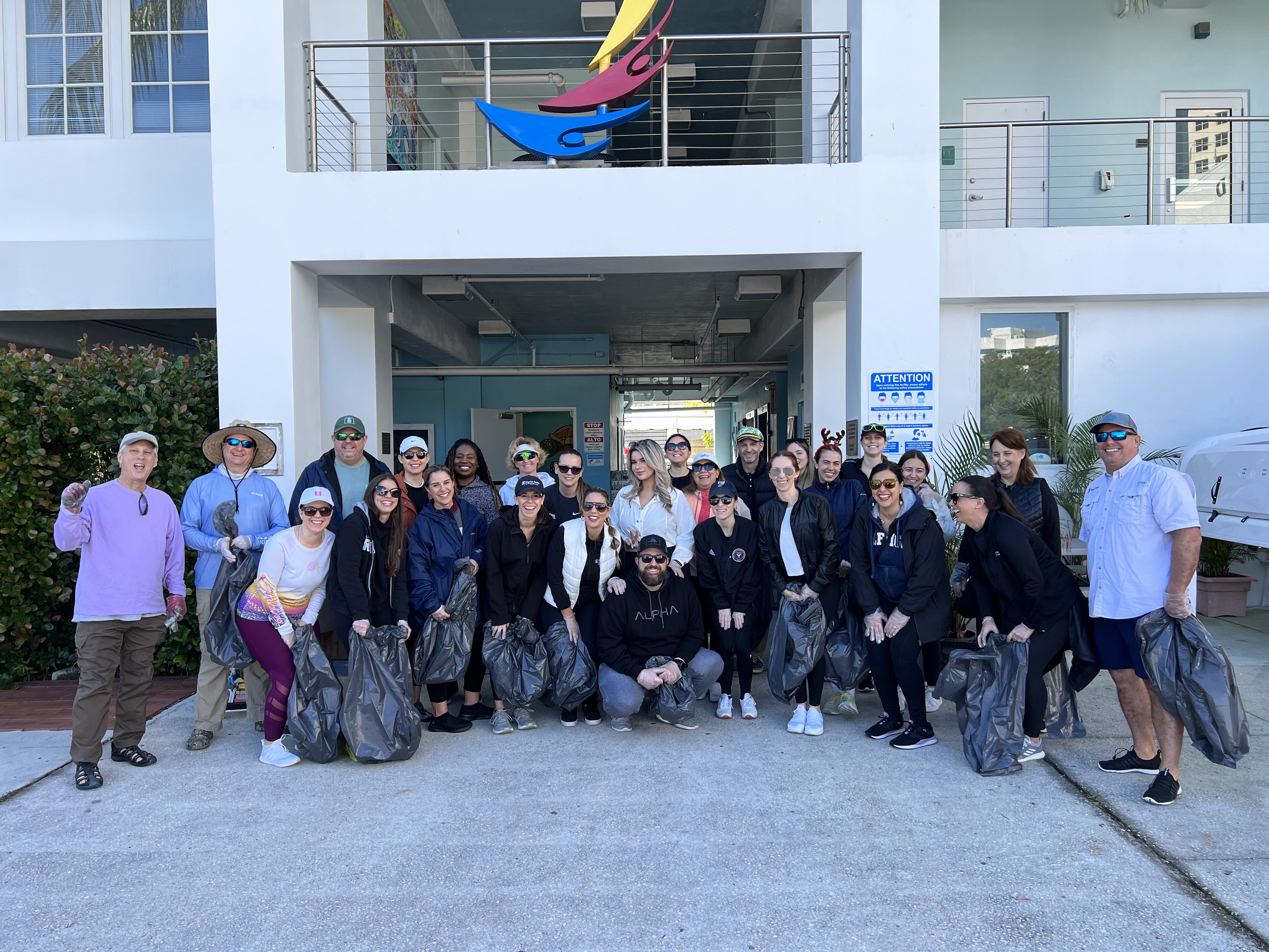 Baptist Hospital Communication Team Volunteers at Shake-A-Leg Miami — story of impact