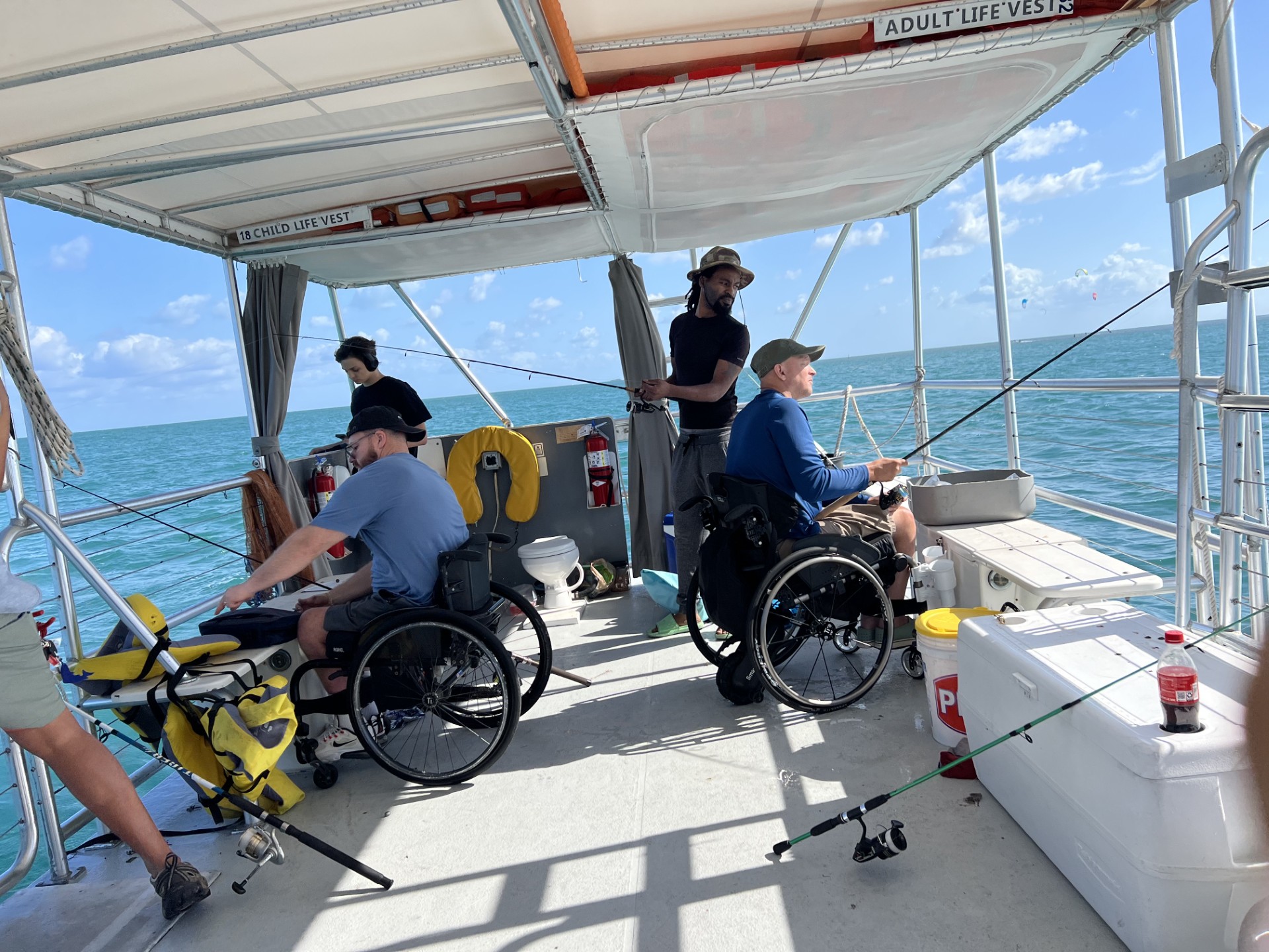 Veterans Bay Day — adaptive water sports event at Shake-A-Leg Miami on Biscayne Bay
