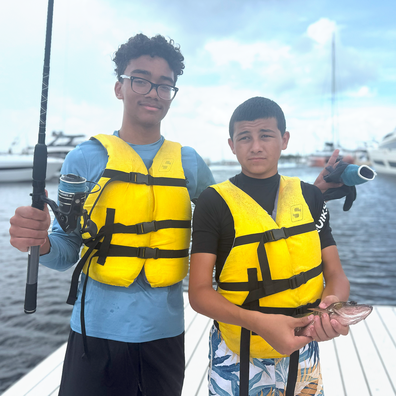 Summer camp Week 6 activity at Shake-A-Leg Miami on Biscayne Bay