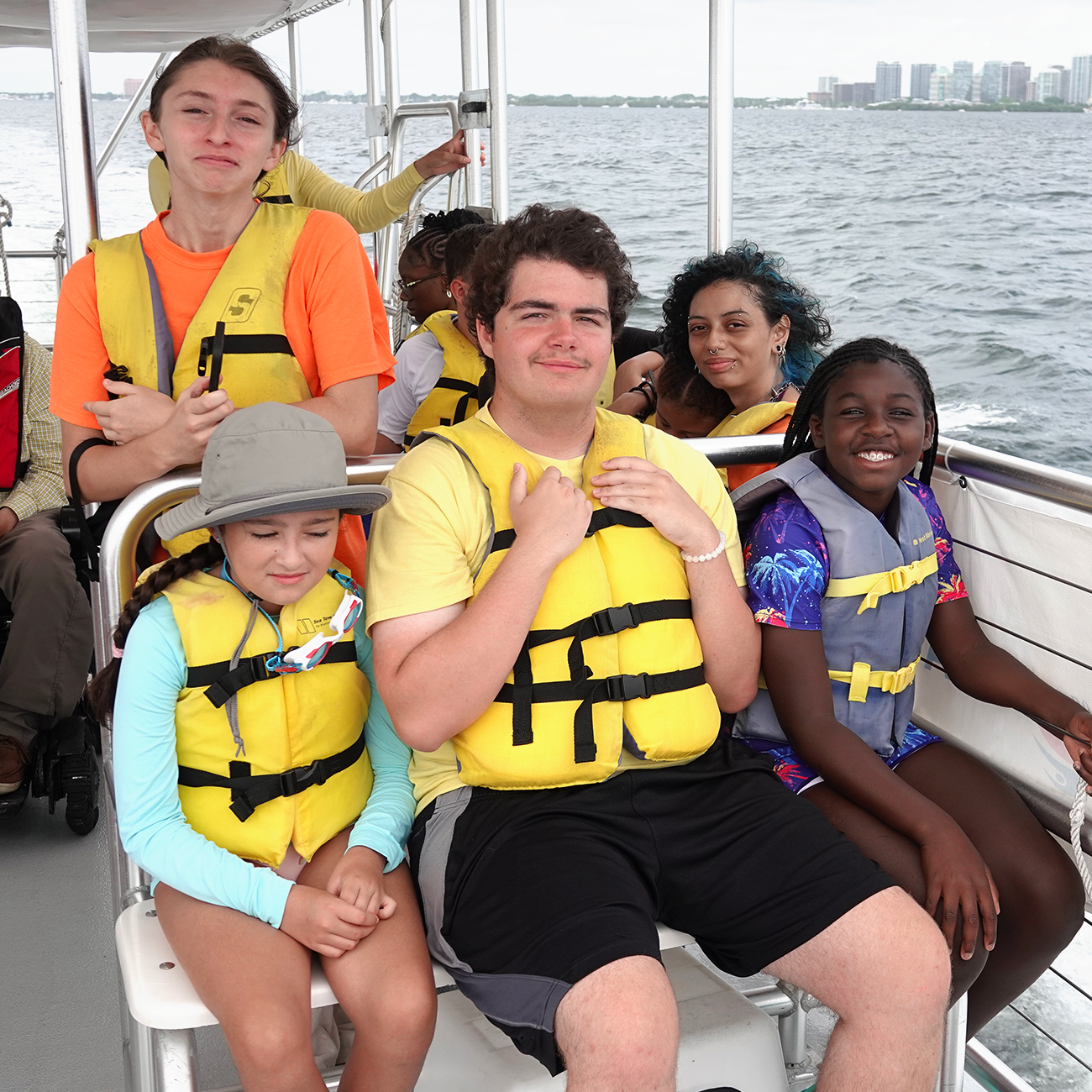 Summer camp Week 6 activity at Shake-A-Leg Miami on Biscayne Bay