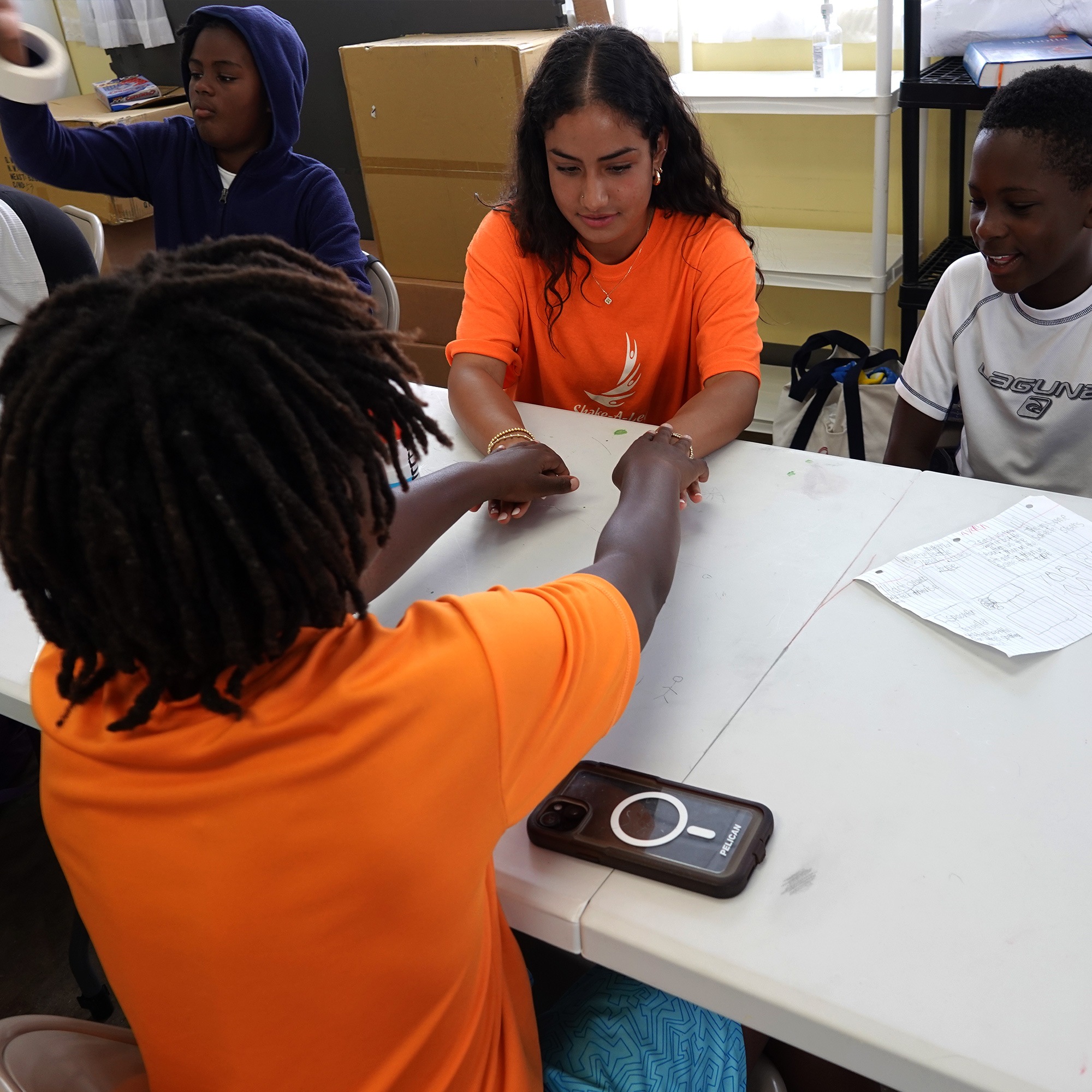 Summer camp Week 3 activity at Shake-A-Leg Miami on Biscayne Bay