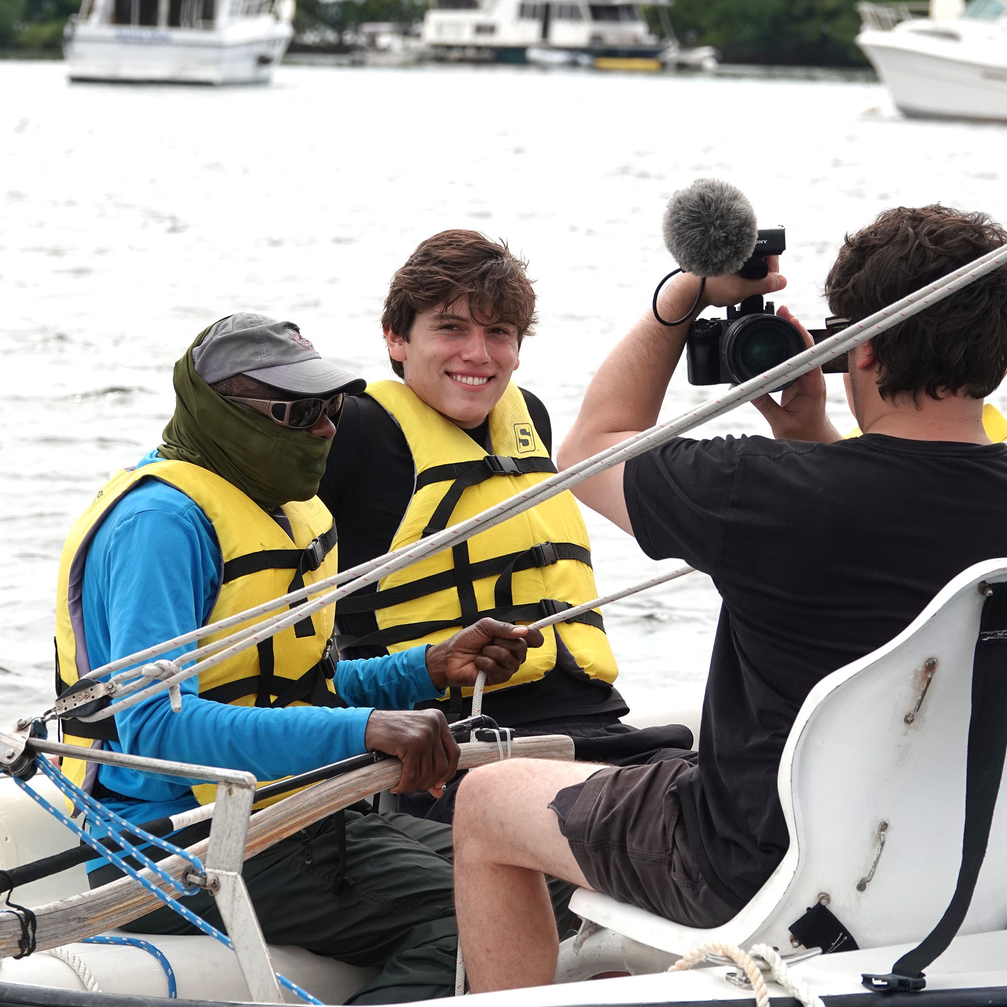Summer camp Week 4 activity at Shake-A-Leg Miami on Biscayne Bay
