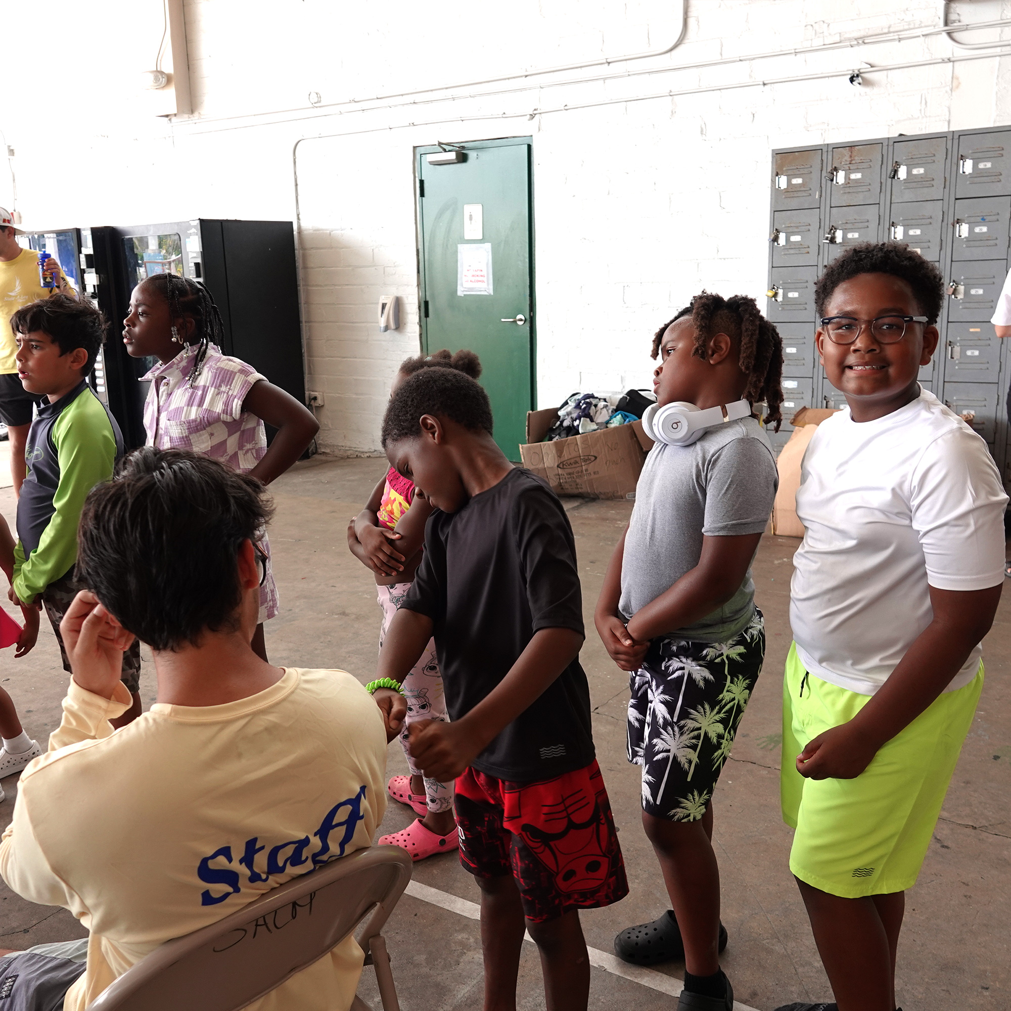 Summer camp Week 3 activity at Shake-A-Leg Miami on Biscayne Bay