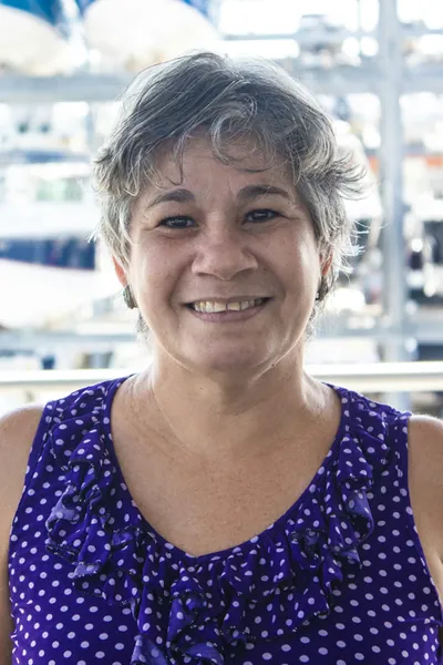 Portrait of Daisy Martin, Housekeeping at Shake-A-Leg Miami — adaptive water sports nonprofit