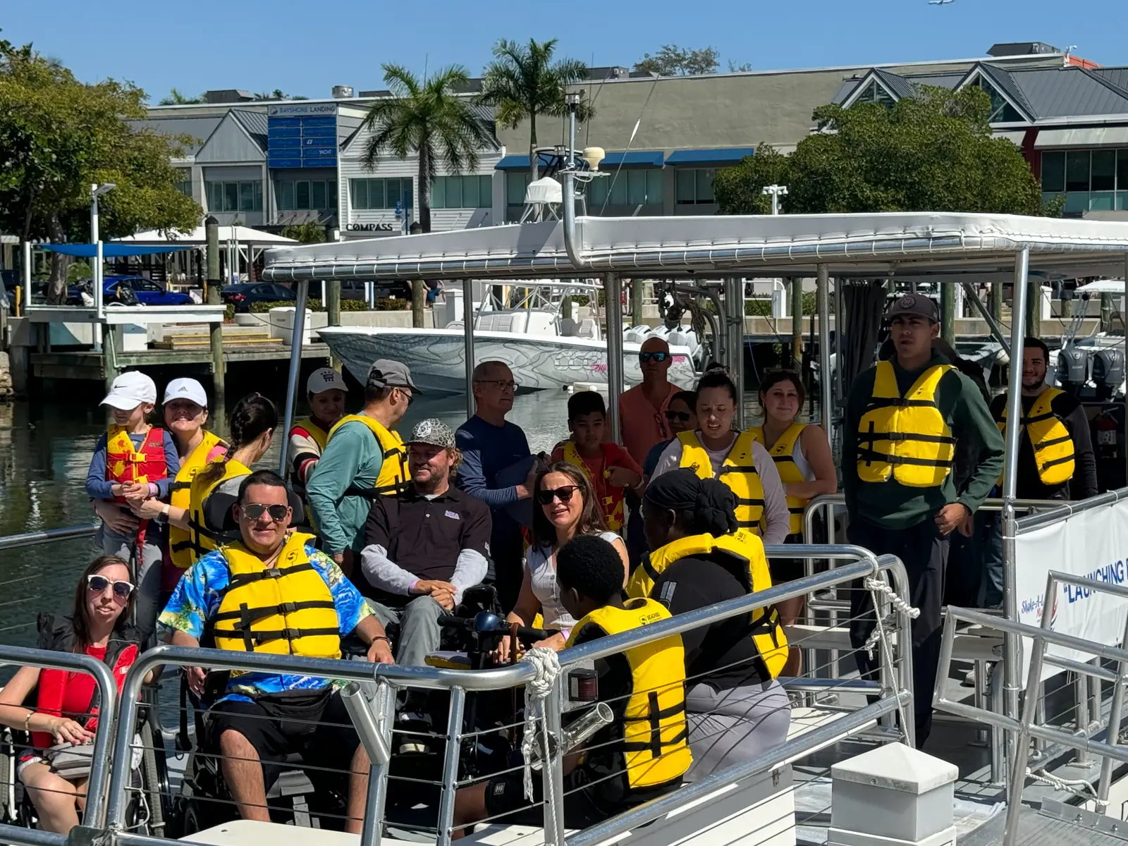 Sunday Funday community gathering at Shake-A-Leg Miami in Coconut Grove