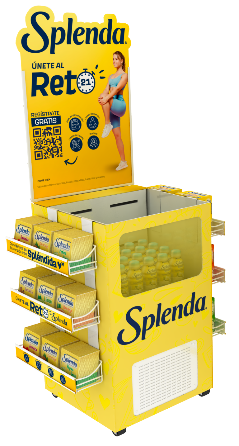 exhibidor refrigerado