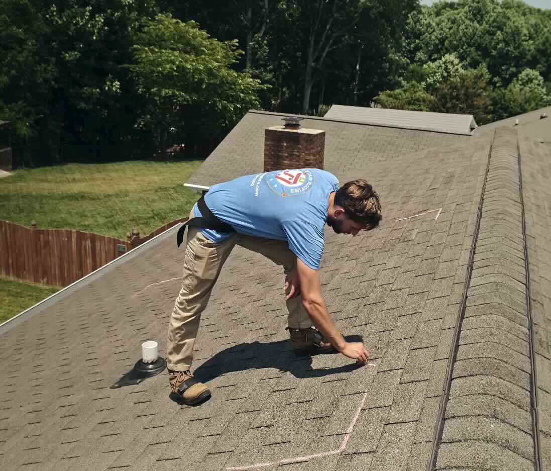 Free roof inspection in Greensboro NC by a 5 Star Roofing Inspector