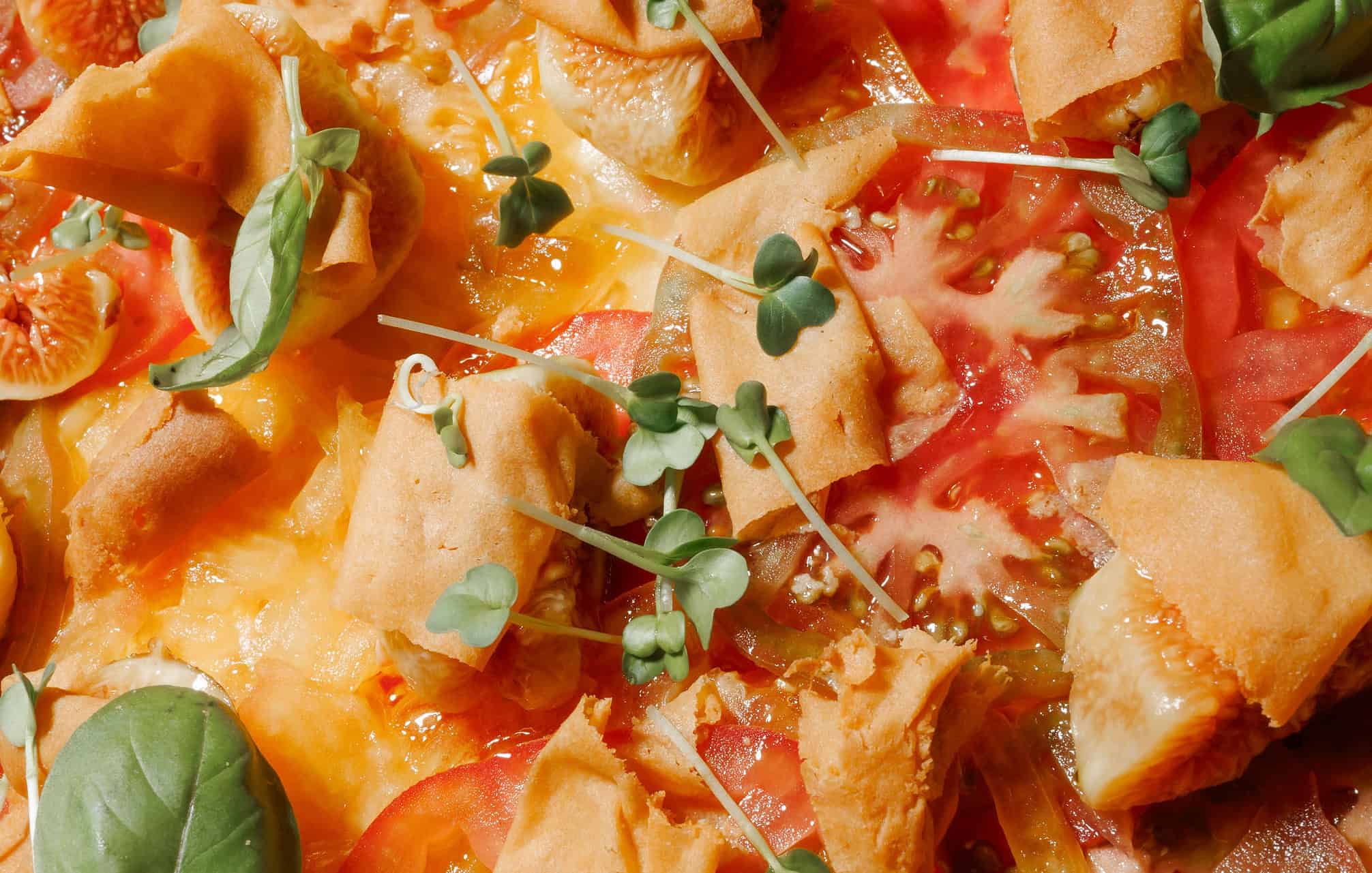 vodka with gourmet carpaccio dishes