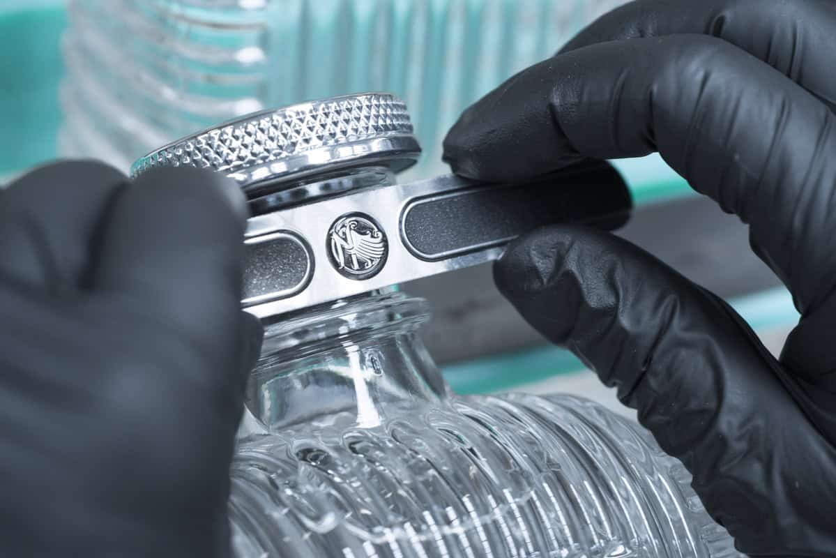 minimal design in vodka branding