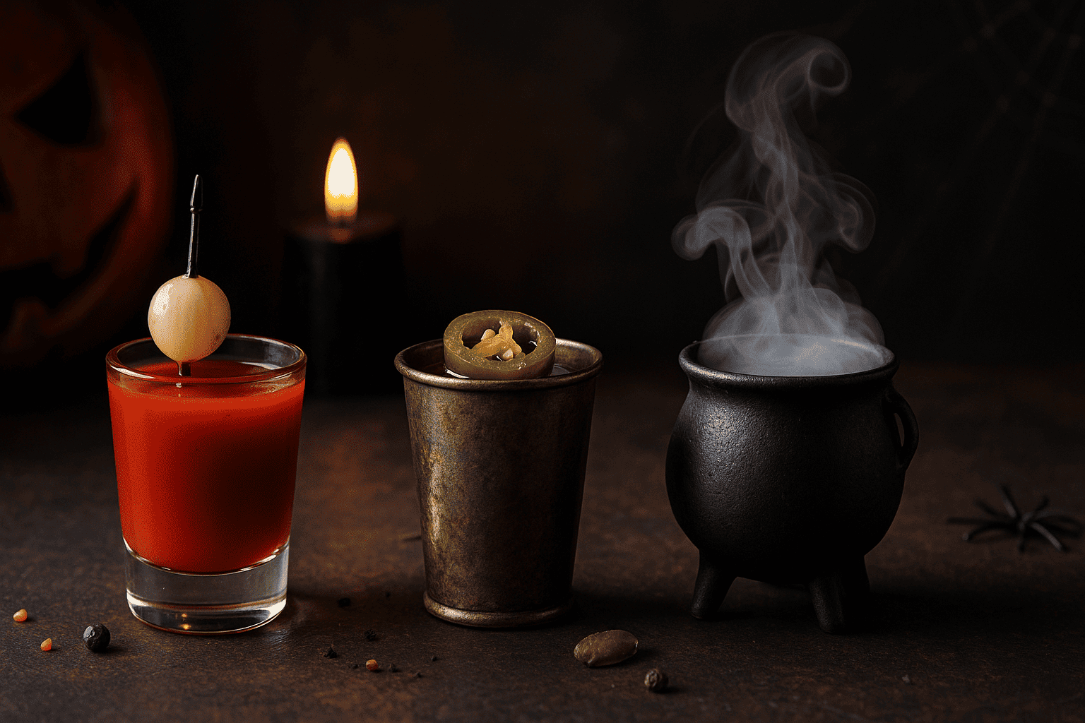 шығармашылық Хэллоуин коктейль рецептері