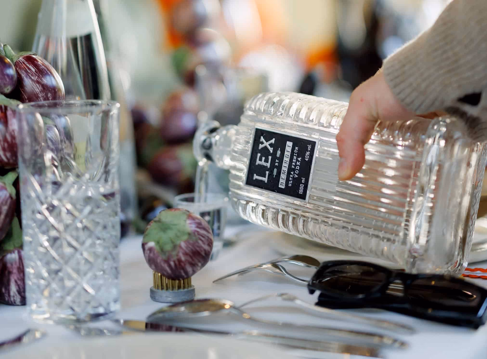 vodka palate cleansing