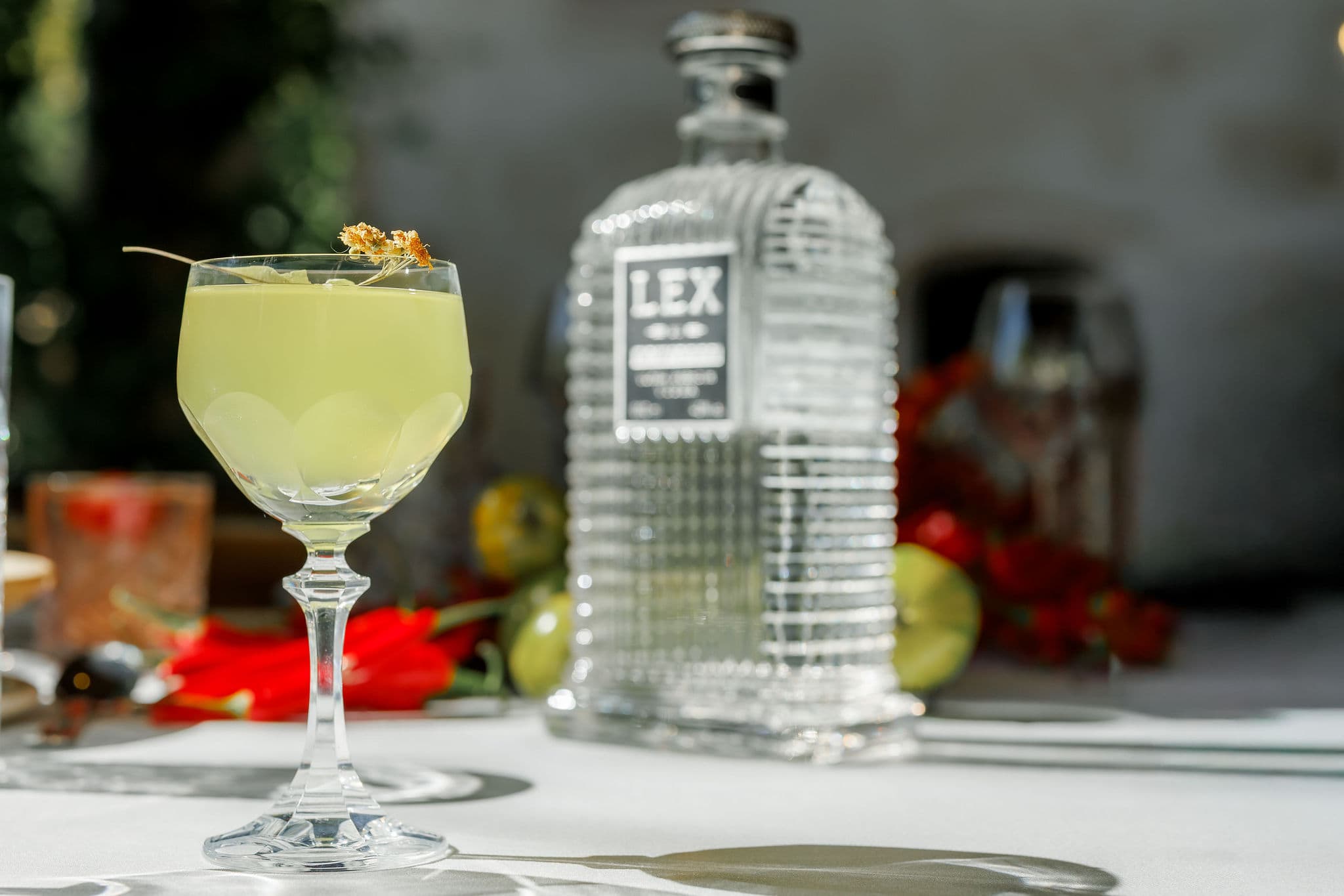 Floral Vodka Cocktails for Elegant Evenings