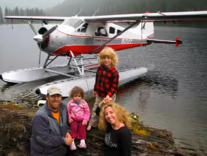 One of our favorite families, the Shapiro's in Alaska.
