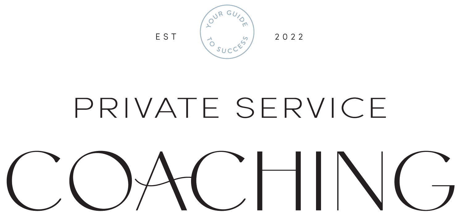 Private Service Coaching