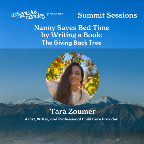 Nanny Saves Bed Time by Writing a Book: The Giving Back Tree