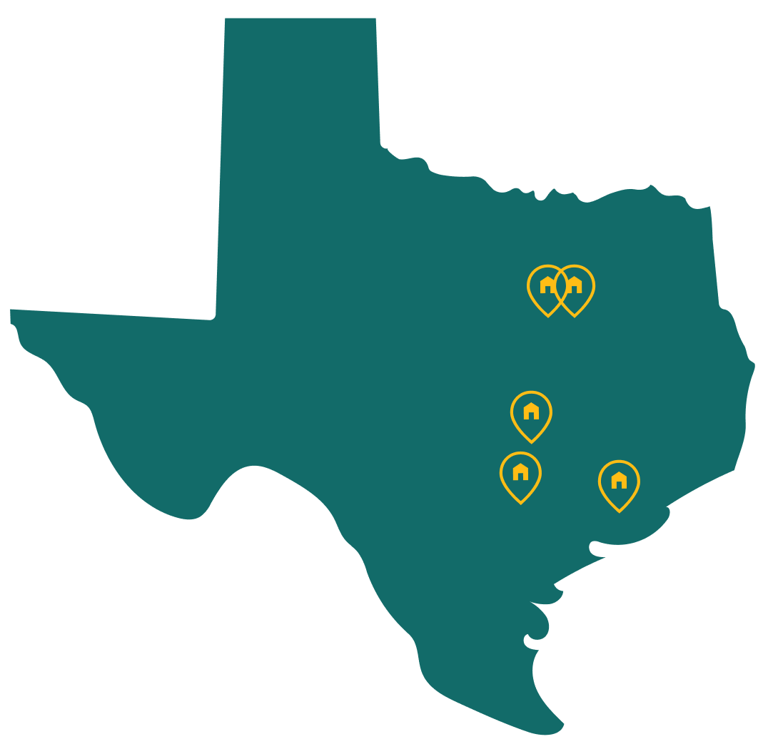 Markets Texas Corporate Homes serves