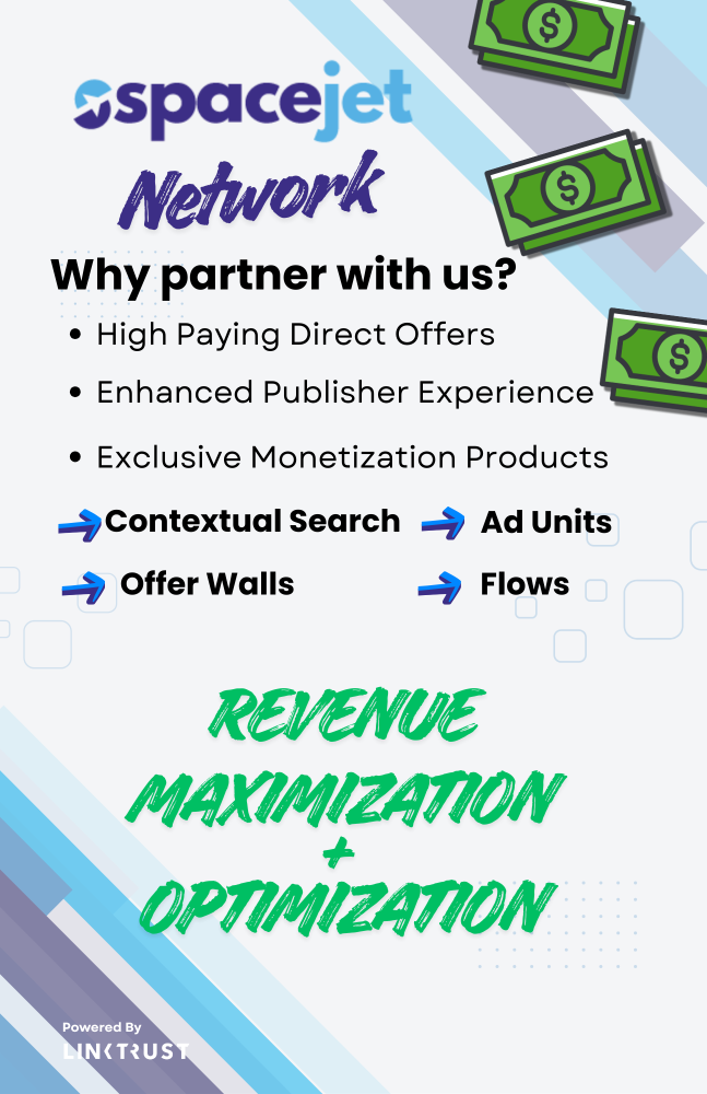 Partner with us to get high paying direct offers, enhanced publisher experience, and exclusive monetization products. 