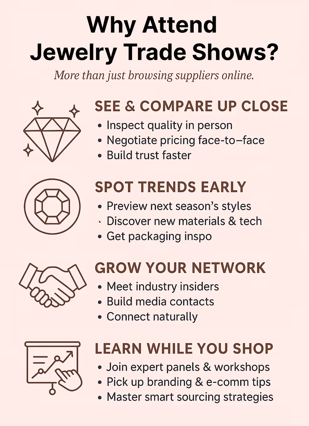 Why Attend Jewelry Trade Shows?