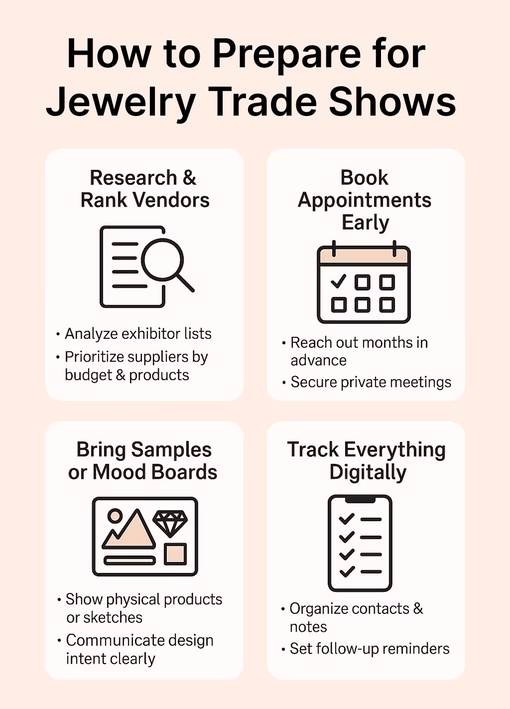 How to Prepare for Jewelry Trade Shows