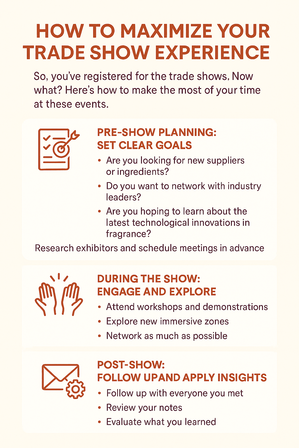 How to Maximize Your Trade Show Experience