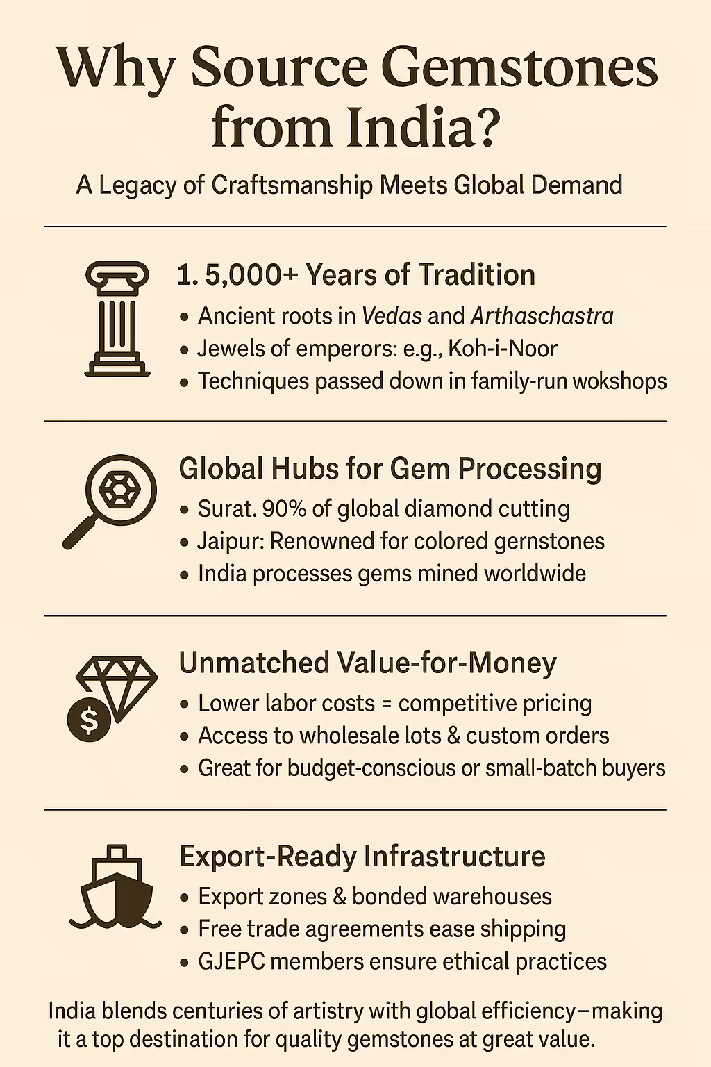 Why India? A Legacy of Craftsmanship Meets Global Demand