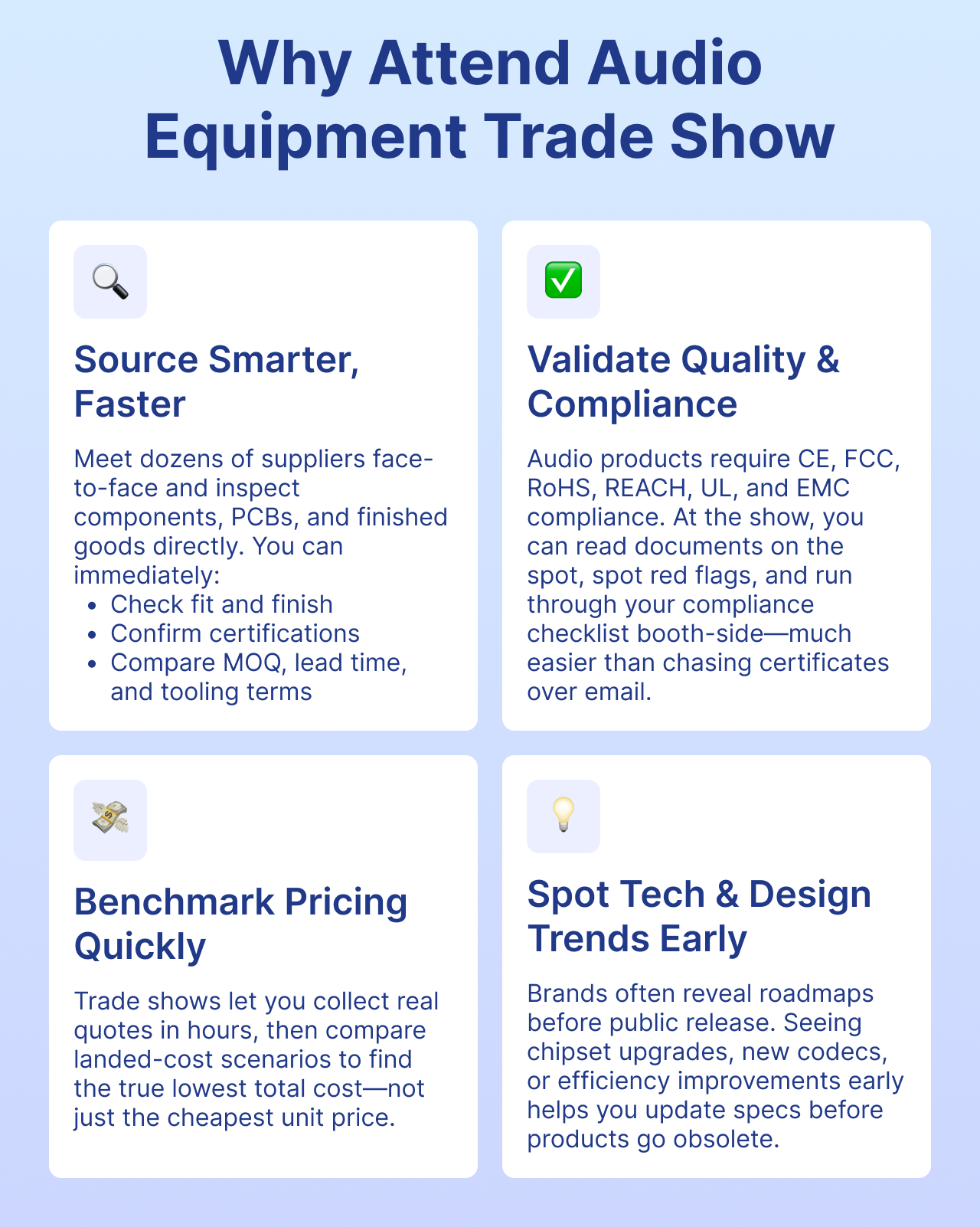 Why Attend Audio Equipment Trade Show