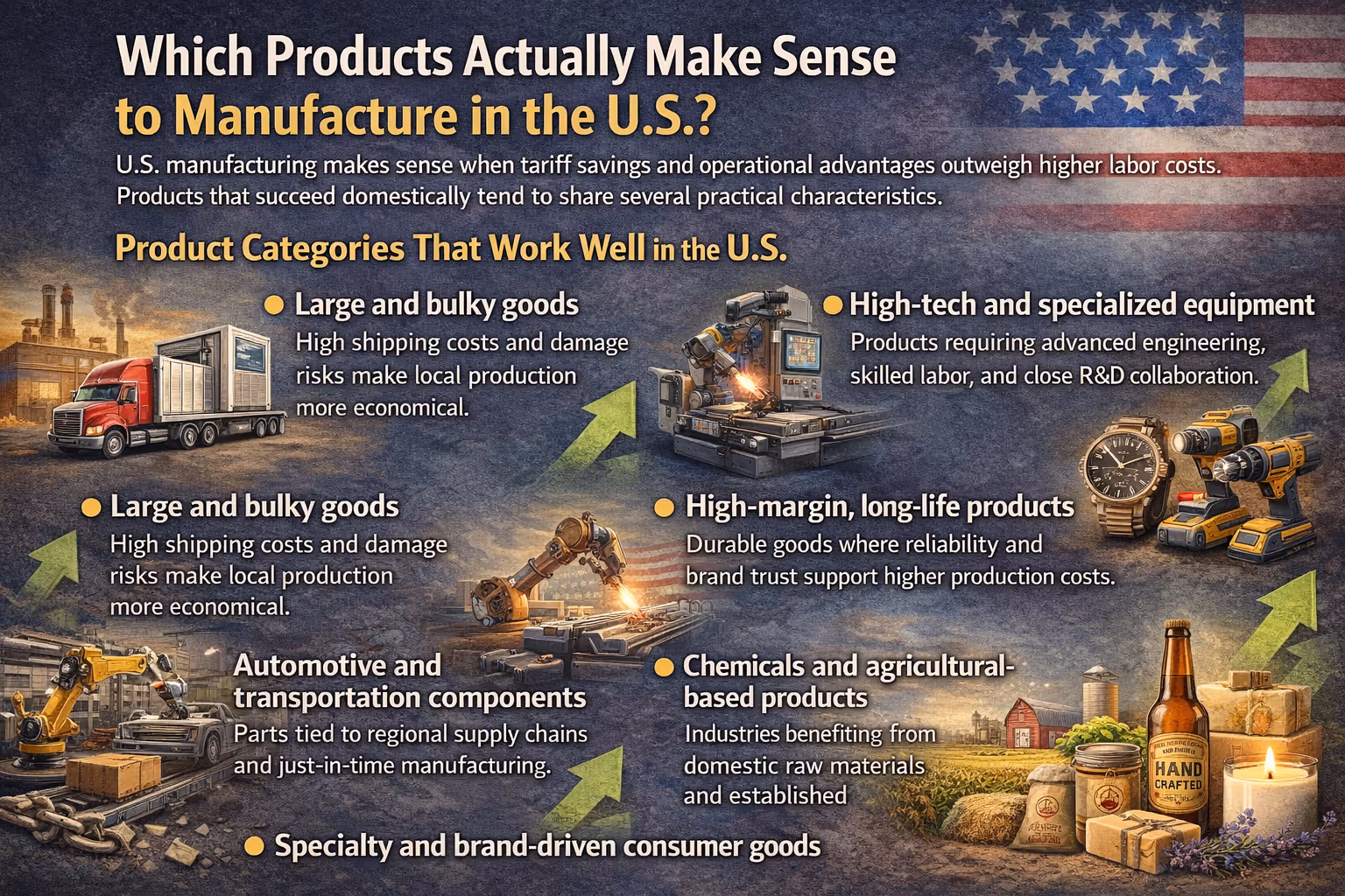 Which Products Actually Make Sense to Manufacture in the U.S.?
