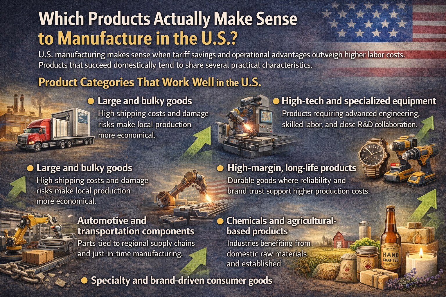Which Products Actually Make Sense to Manufacture in the U.S.?