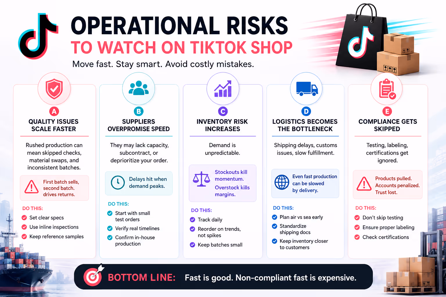 What operational risks should you watch closely?