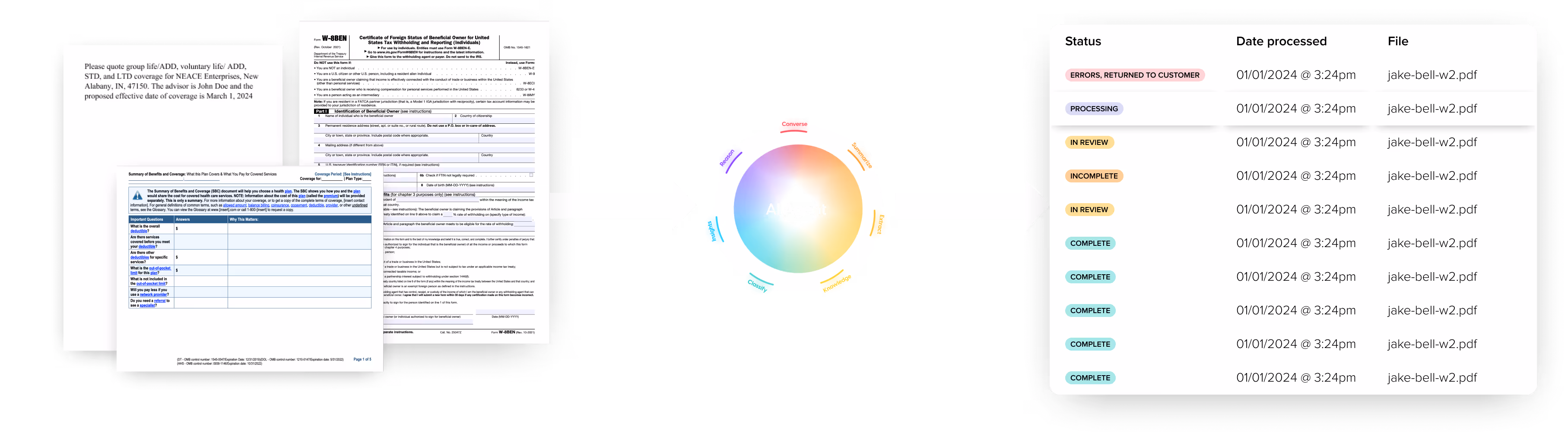 AI-driven document automation that utilizes AI Agents skills.
