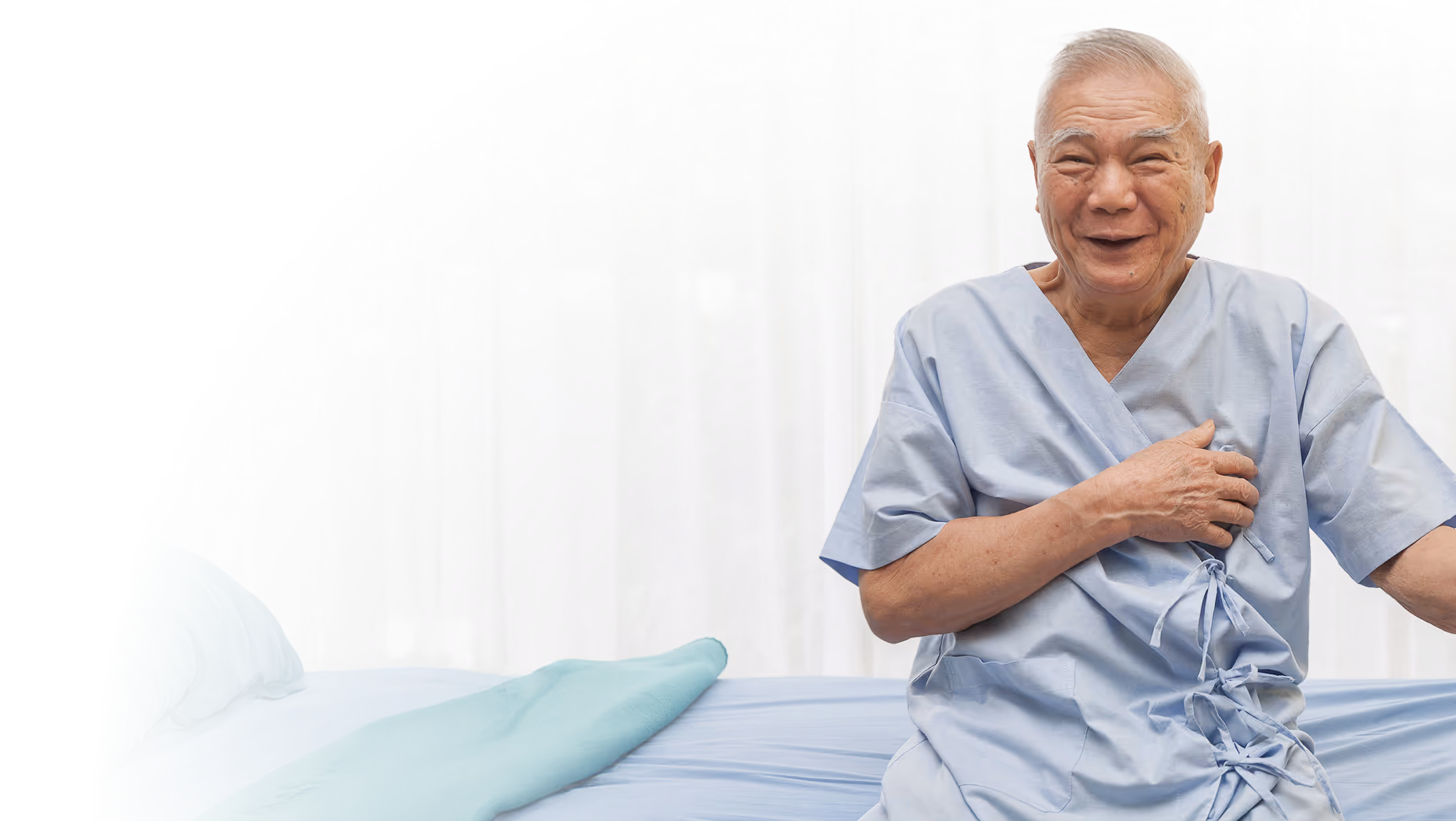 Patient service hero background