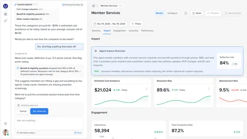 Ushur Insights screen