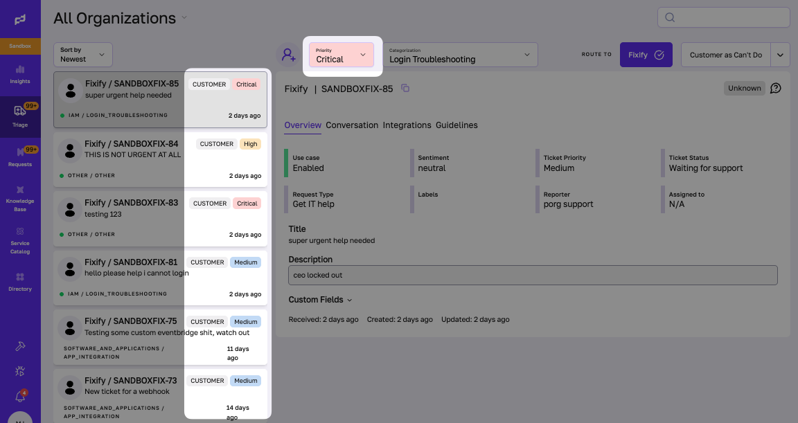 A behind-the-scenes look at the Fixify platform and their new standardized priority handling