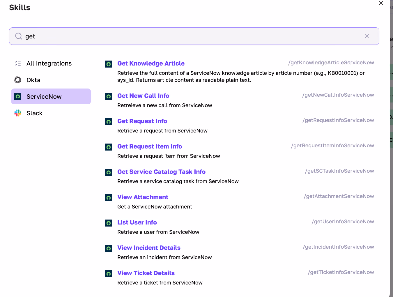 Fixify ServiceNow integration and task comments