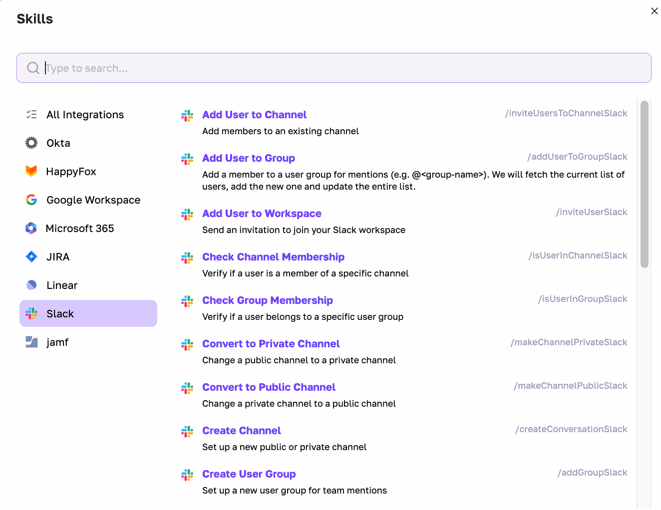Fixify Slack integration options