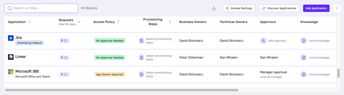 Fixify's new application management feature