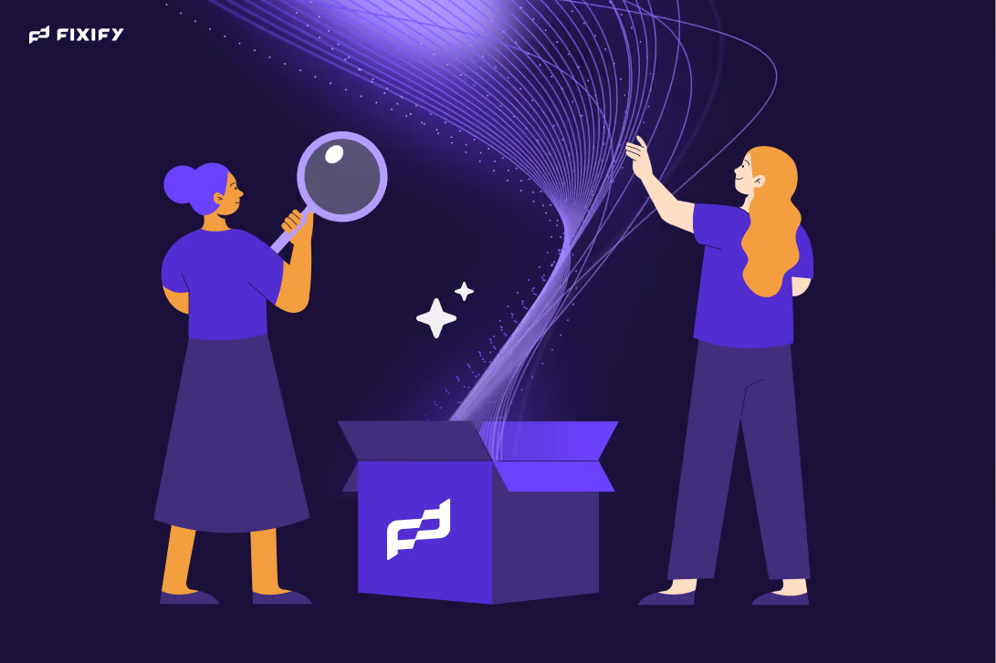 Two people exploring agentic AI in their help desk