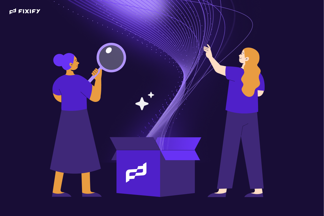 Two people exploring agentic AI in their help desk