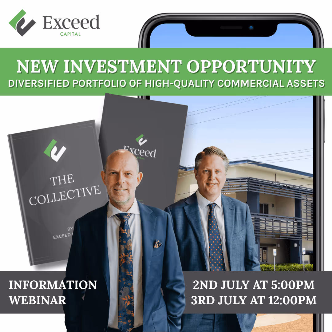 Exceed capital new investment opportunity diversified portfolio of high-quality commercial assets information webinar 2nd July 3rd july