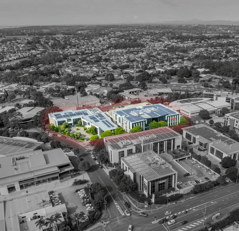 highlighted commercial property in Brisbane 