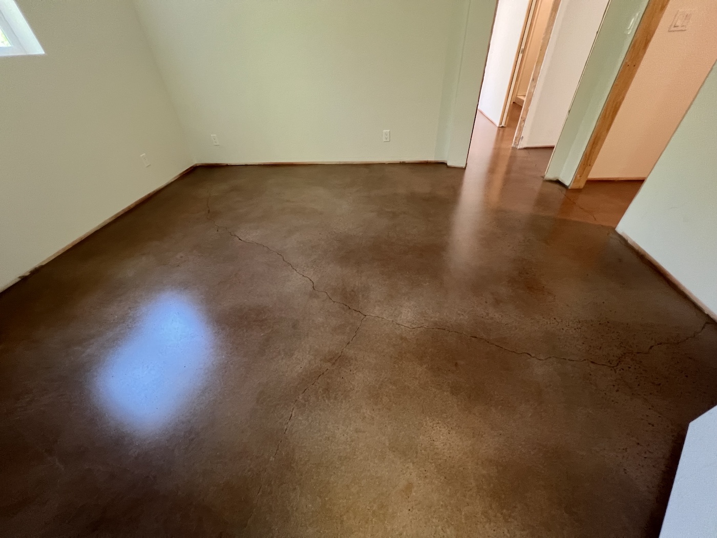 stained concrete flooring in ojai