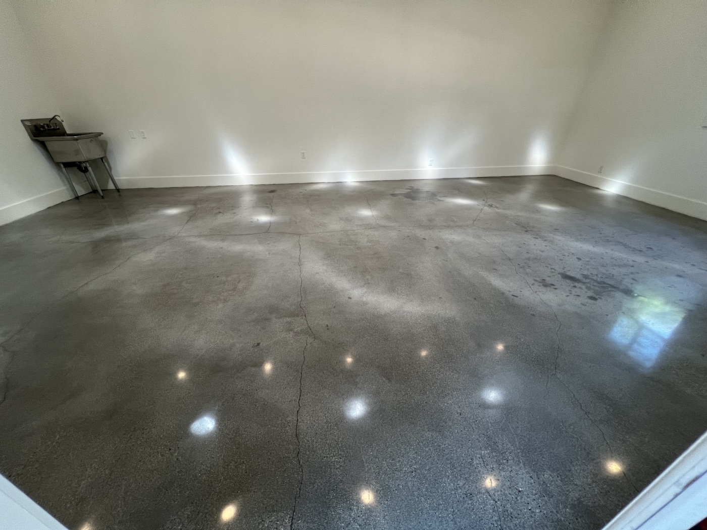 polished concrete in ojai