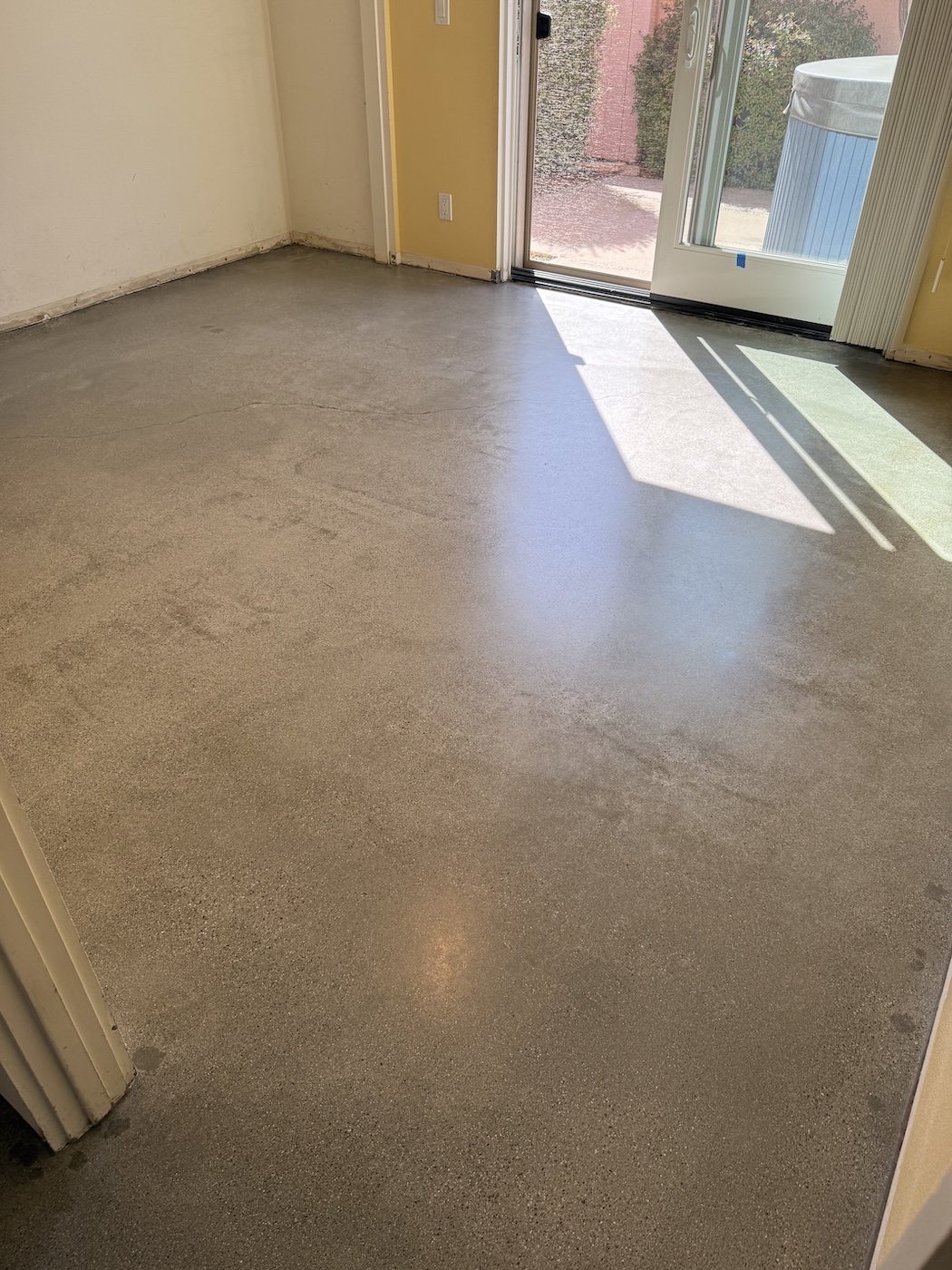 diamond polished concrete floors by concrete flooring contractors in carpinteria