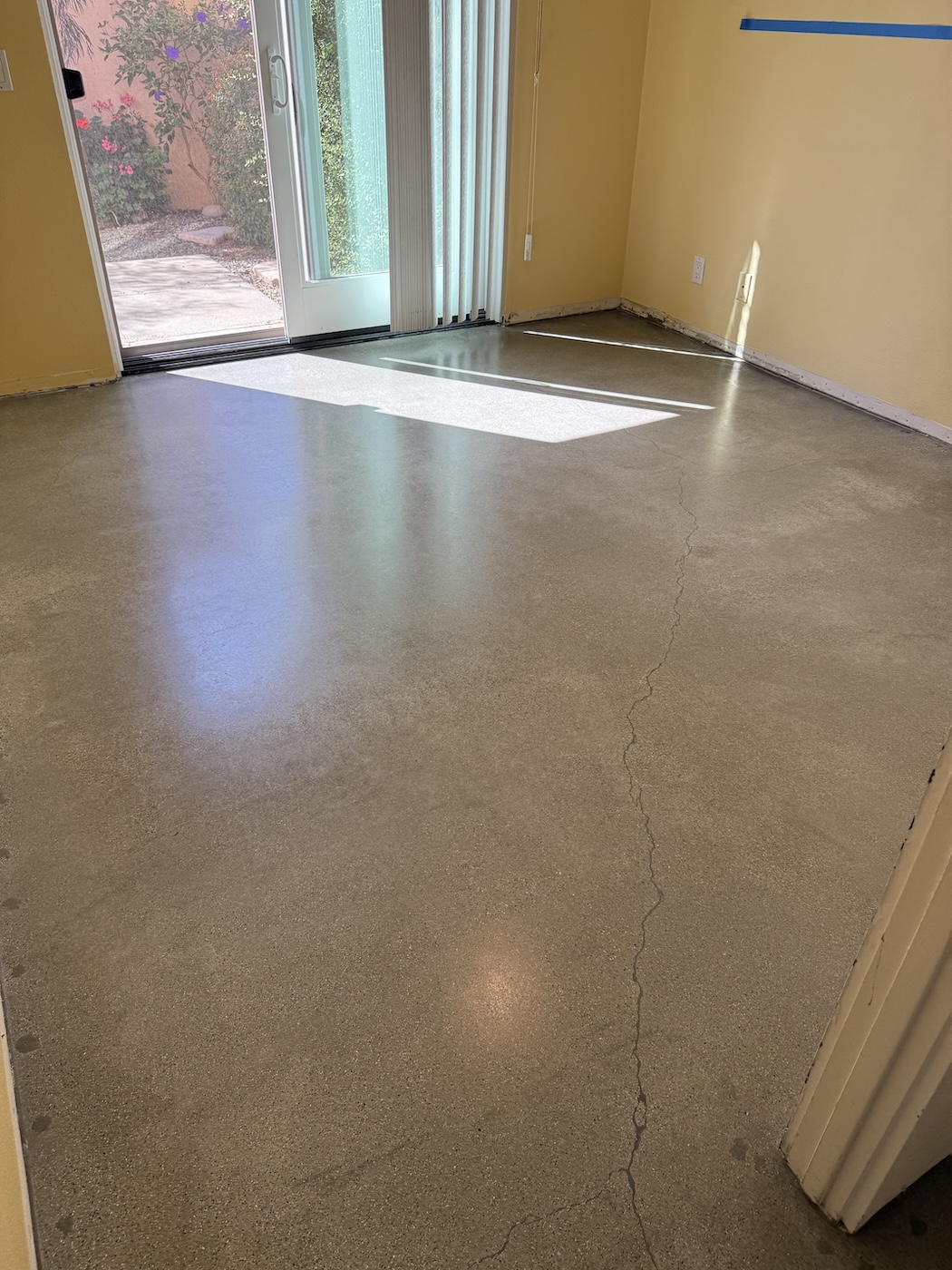 polished concrete floors restored in carpinteria