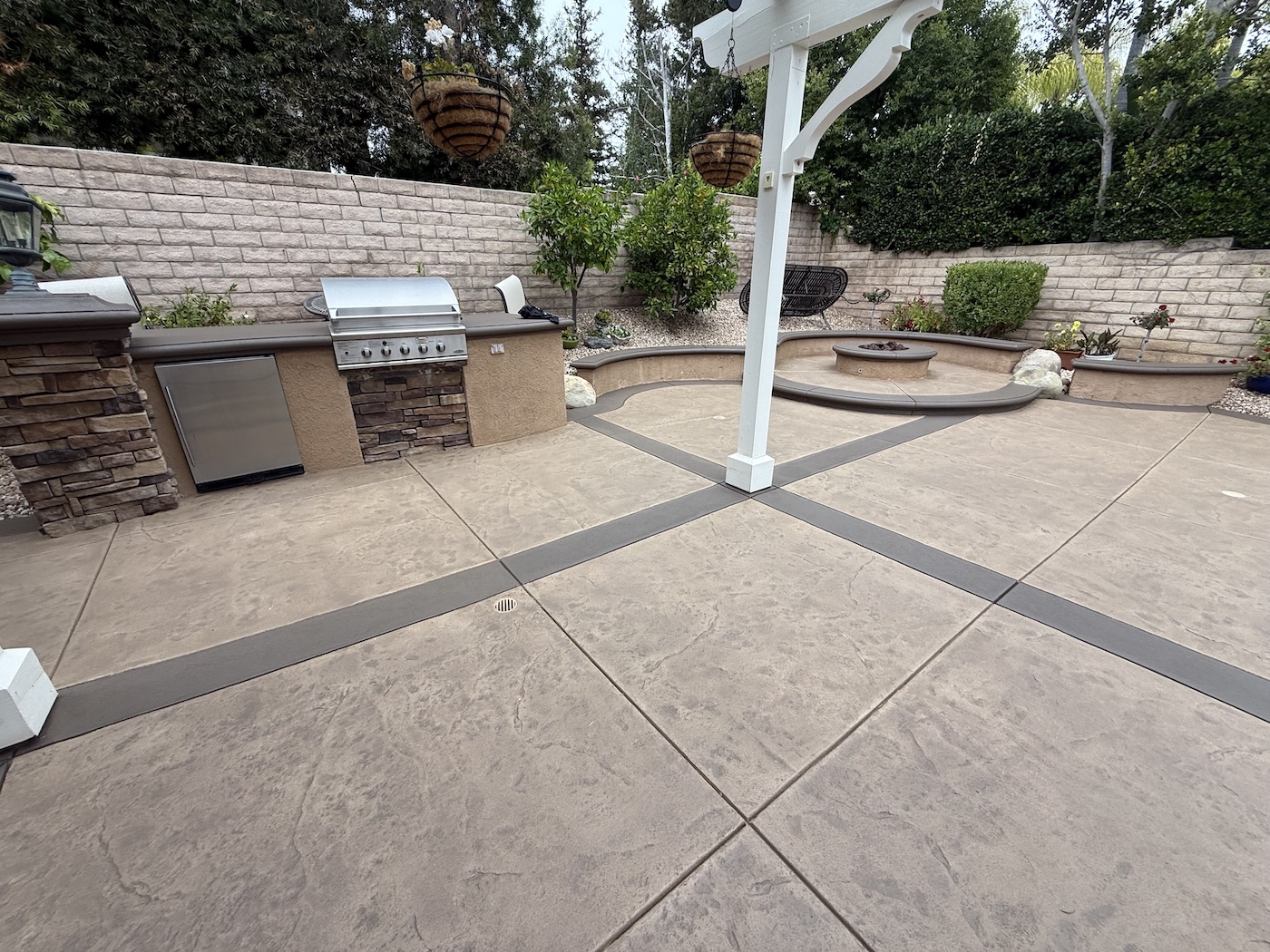 thousand oaks custom concrete staining and sealing