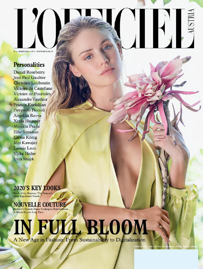 A Premier Collaboration with European Glossy Magazines