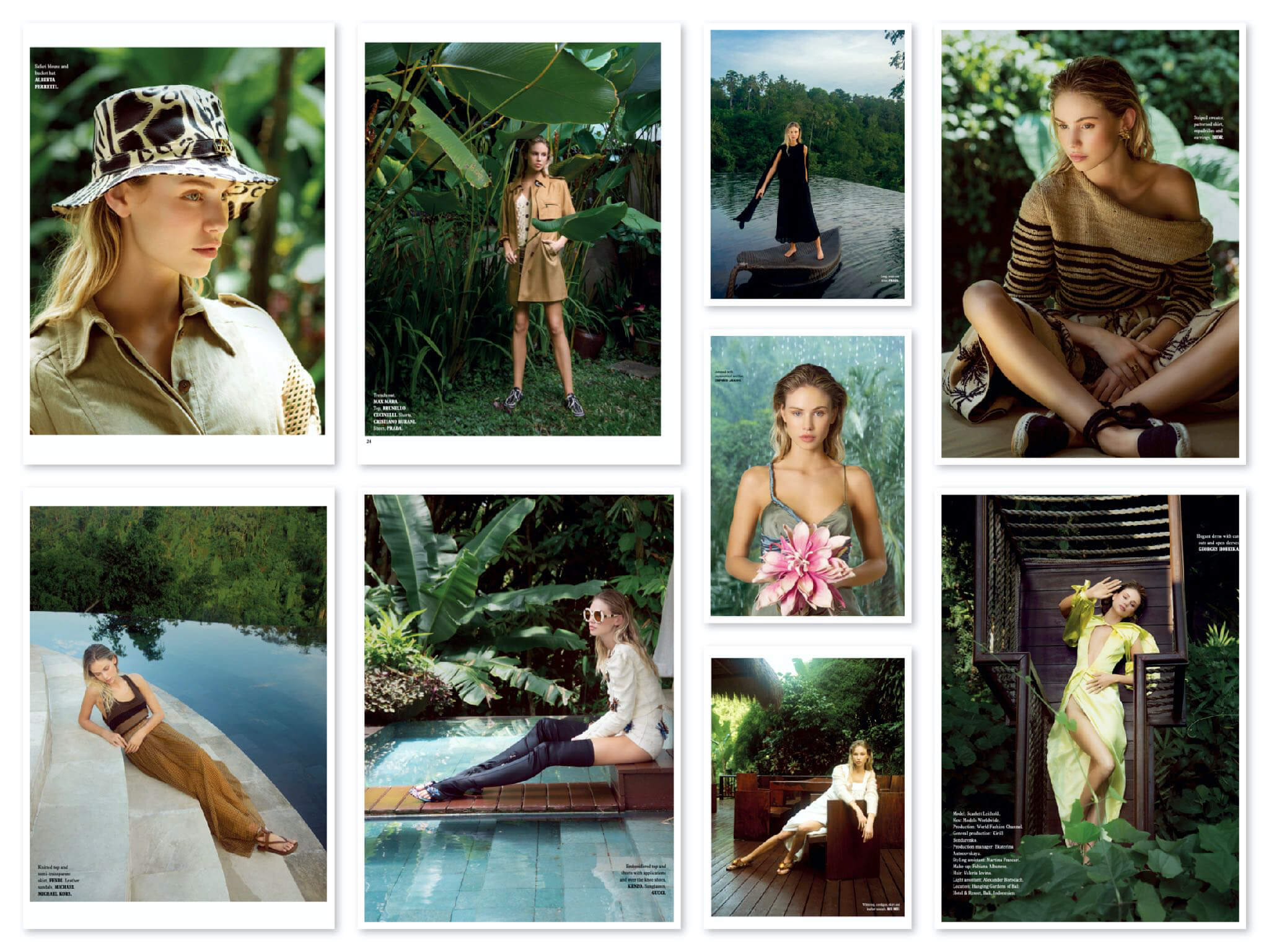 A Premier Collaboration with European Glossy Magazines