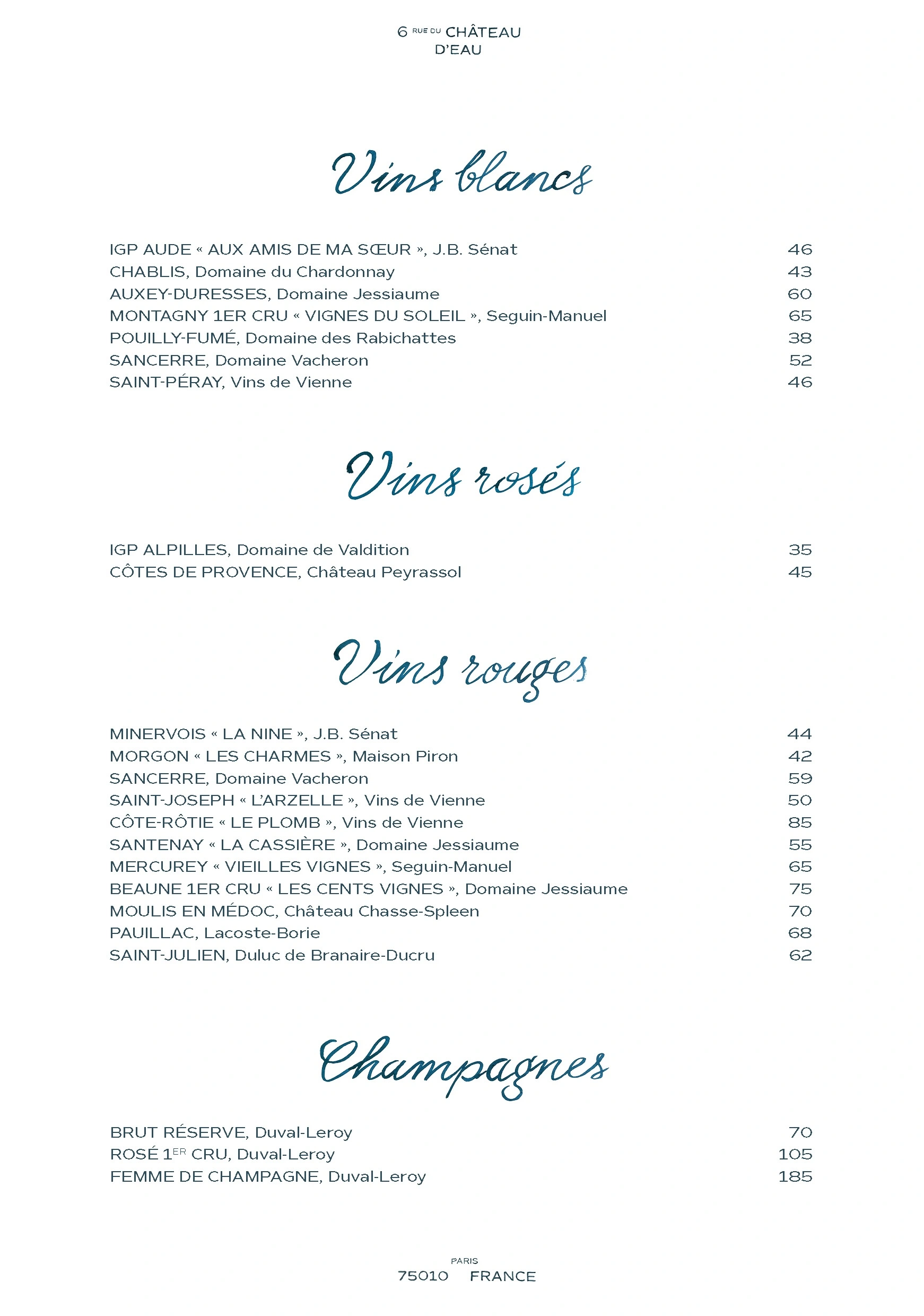 Menu Sissi République