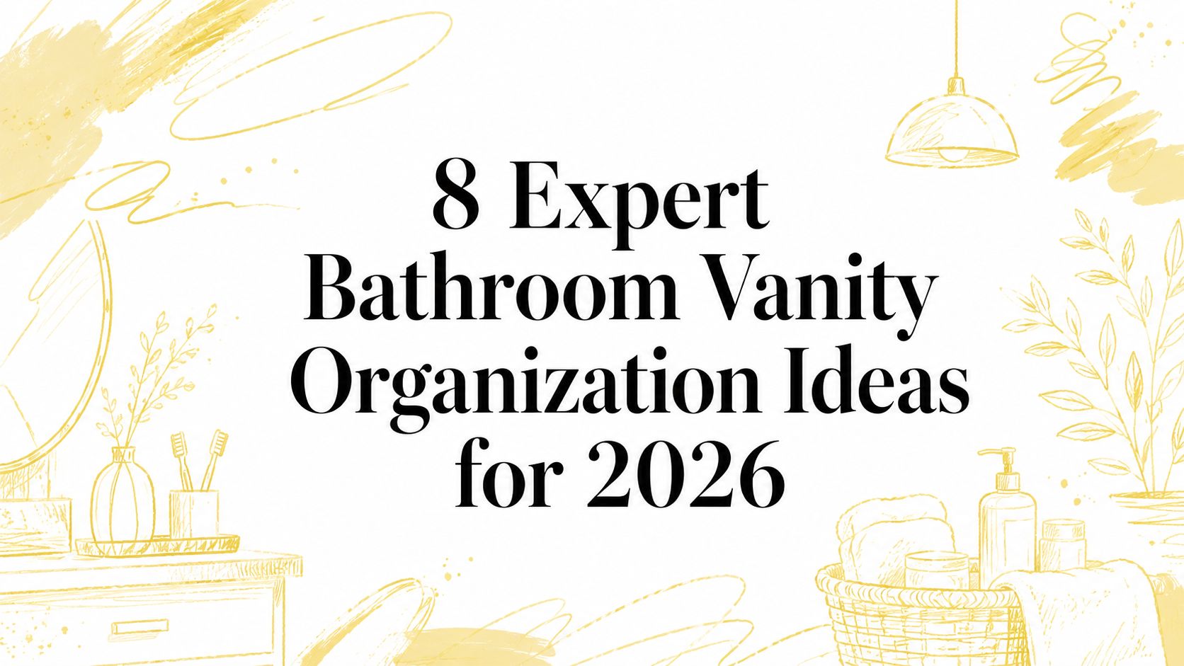 8 Expert Bathroom Vanity Organization Ideas for 2026